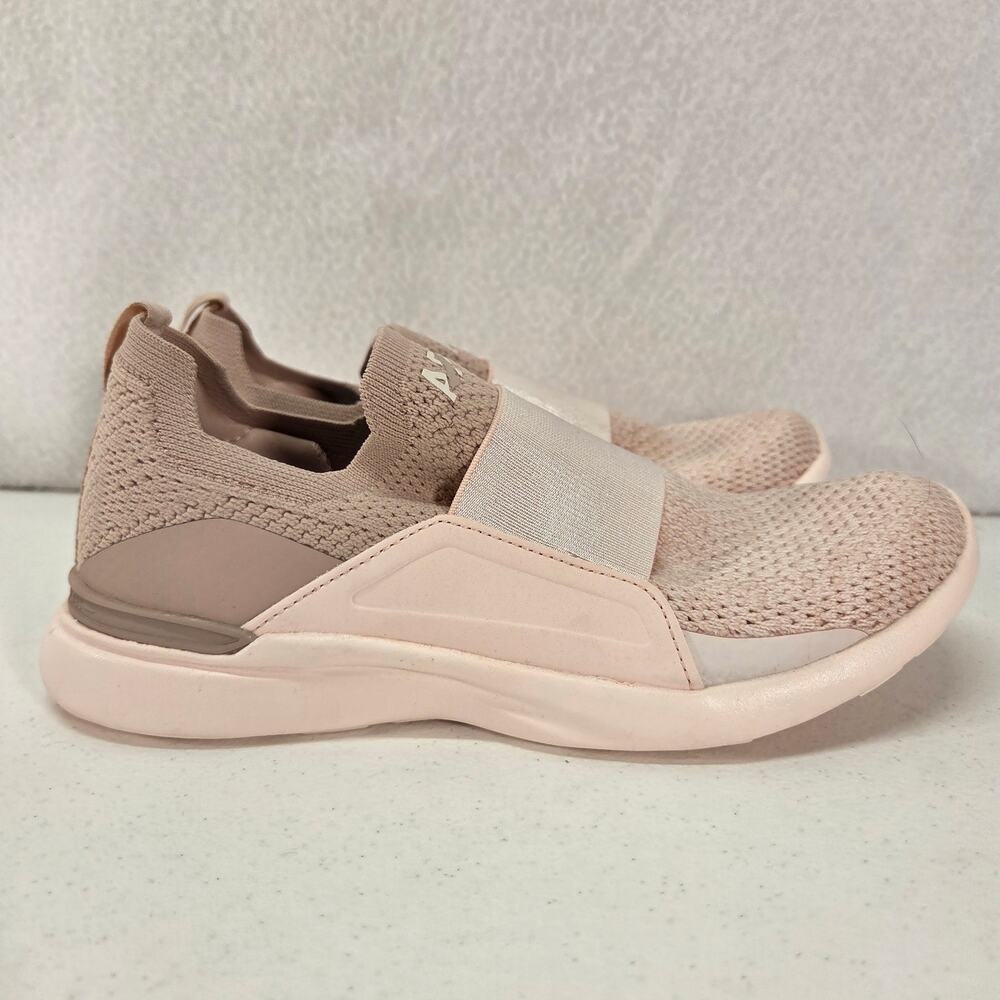 APL TechLoom Bliss Sneakers Knit Slip On Athletic Shoes Pink Womens US 5.5 NWOT - Picture 7 of 10